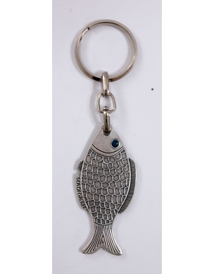 Christian Fish symbol keychain