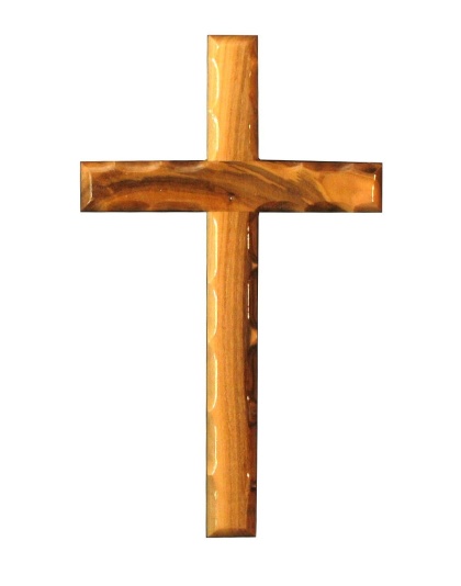 Olive wood cross