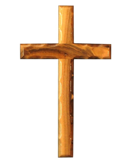 Olive wood cross 20cm