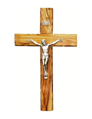 Olive wood Crucifix