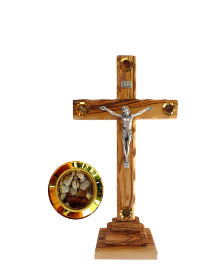 Small Standing crucifix 14cm