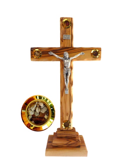Standing crucifix 22cm