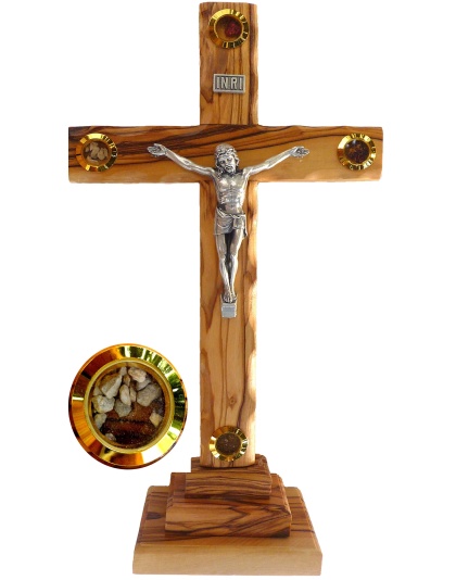 Large Standing crucifix 28cm