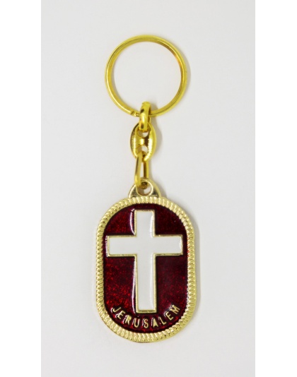 cross keychain