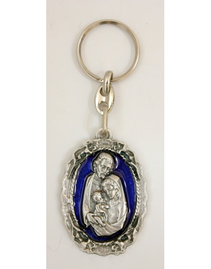 Holy family keychain