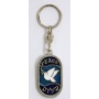 peace shalom key chain