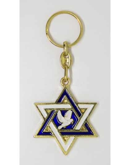 Star of David with the Dove of Peace