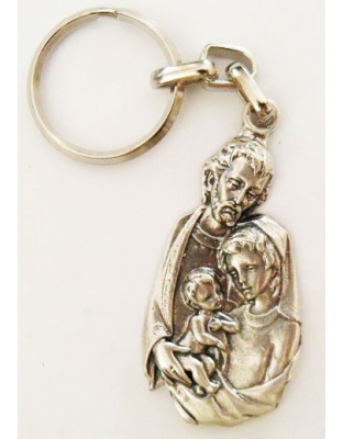 Holy family key chain