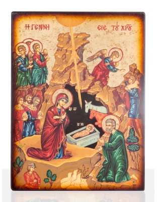 nativity christ icon