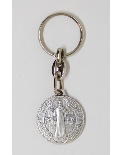 St Benedict medal keychain