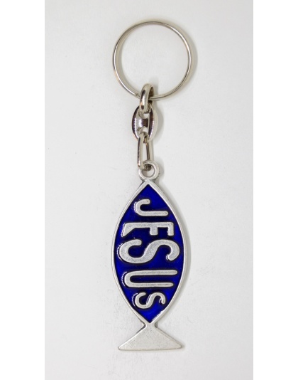 Jesus Fish keychain
