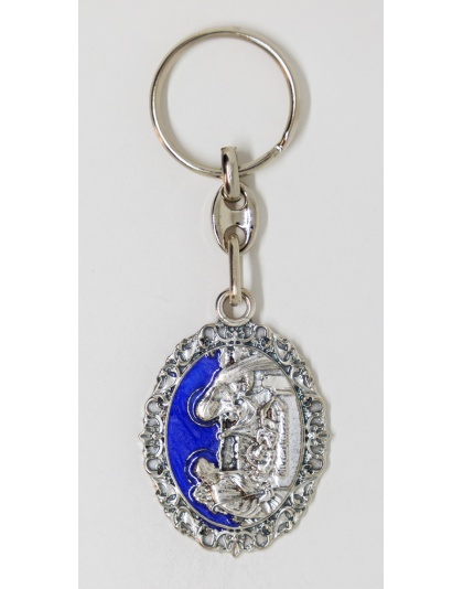 Holy Family keychain