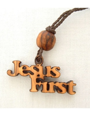 Jesus First pendant