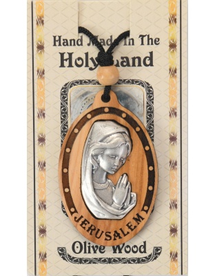 Praying Madonna necklace
