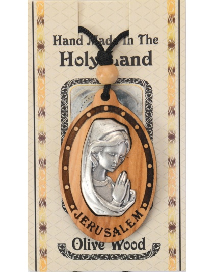 Praying Madonna necklace