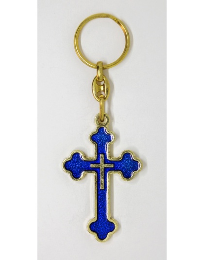 Cross keychain