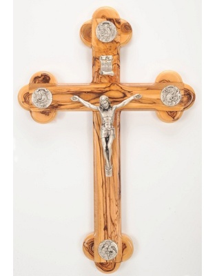 Budded Evangelists crucifix