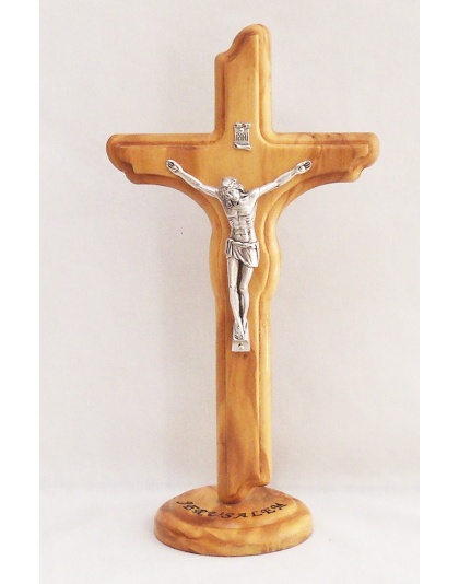 Modern tabletop crucifix