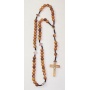 Olive wood rosary