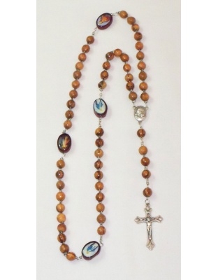 Wooden rosary