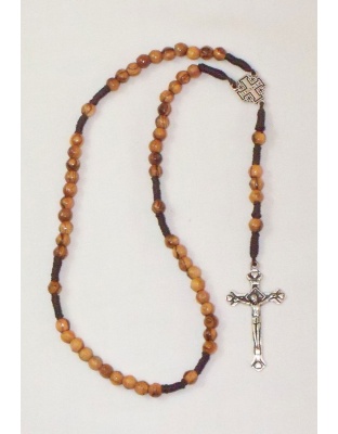 Rosary with Jerusalem cross