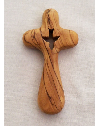 Comfort cross with Holy spirit dove