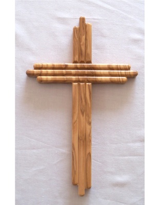 Modern design columns wall cross