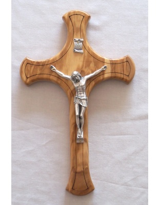 Modern design wall crucifix