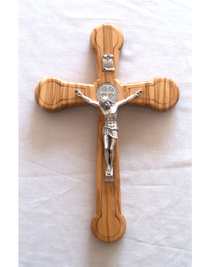 Modern design Saint Benedict crucifix 