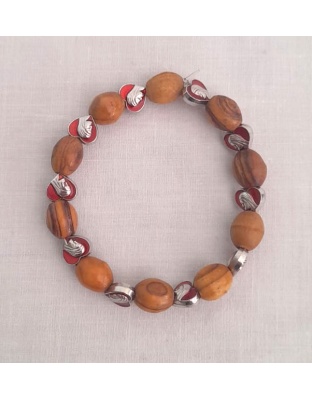 Olive wood bracelet