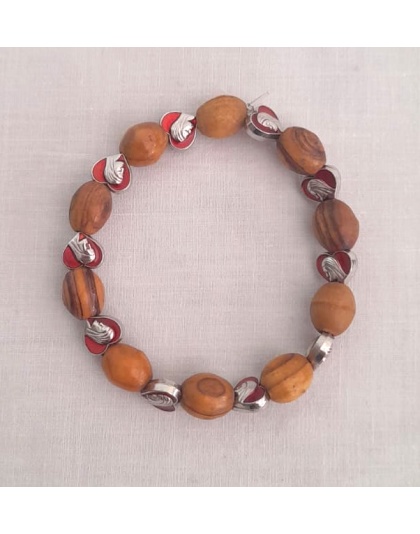 Olive wood bracelet