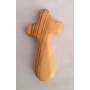 Olive wood comfort cross
