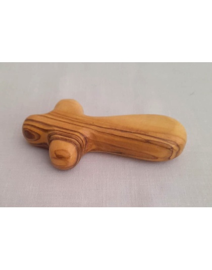 Olive wood comfort cross